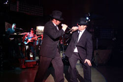 Mike as a Blues Brother